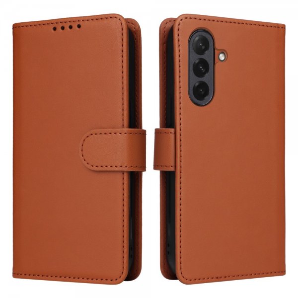 Betopnice Samsung Galaxy A26 Etui Avtagbart Deksel 005 Brun
