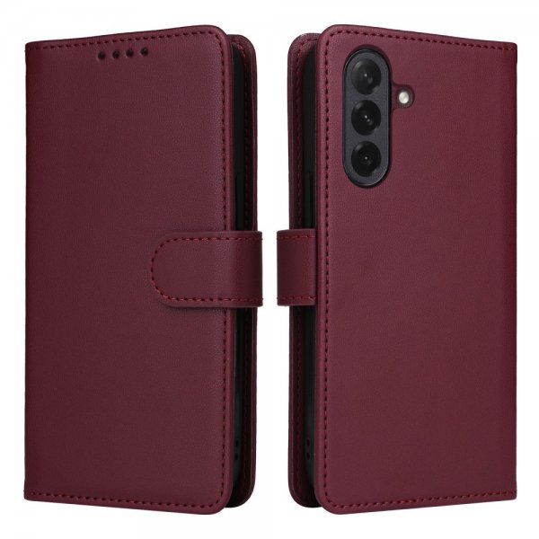 Betopnice Samsung Galaxy A26 Etui Avtagbart Deksel 005 Rød
