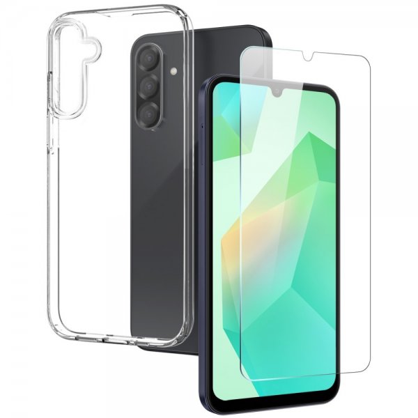 Northjo Samsung Galaxy A26 Deksel med Skjermbeskytter og Kamerabeskytter 3-i-1