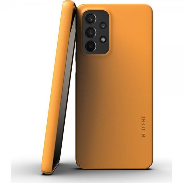 Nudient Samsung Galaxy A33 5G Deksel Thin Case V3 Saffron Yellow
