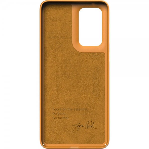 Nudient Samsung Galaxy A33 5G Deksel Thin Case V3 Saffron Yellow