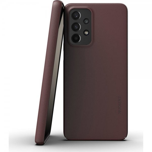 Nudient Samsung Galaxy A33 5G Deksel Thin Case V3 Sangria Red