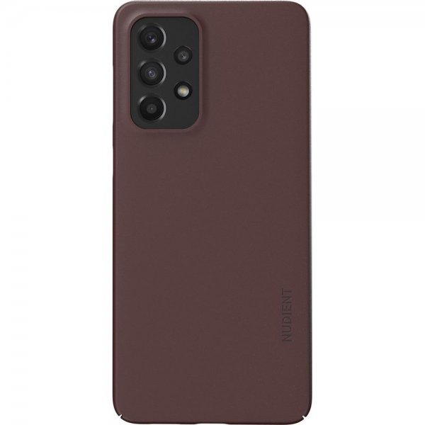 Nudient Samsung Galaxy A33 5G Deksel Thin Case V3 Sangria Red