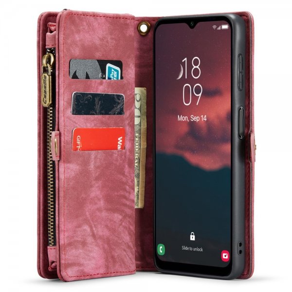 CaseMe Samsung Galaxy A34 5G Etui 008 Series Avtakbart Deksel Rød