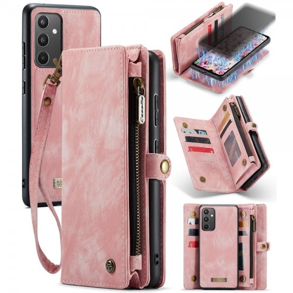 CaseMe Samsung Galaxy A34 5G Etui 008 Series Avtakbart Deksel Rosa