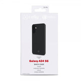 Celly Samsung Galaxy A34 5G Deksel CROMO Svart