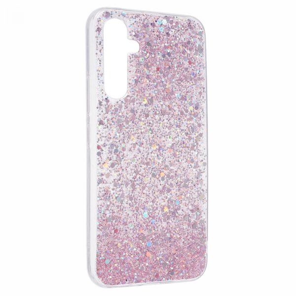Nordic Covers Samsung Galaxy A34 5G Deksel Sparkle Series Blossom Pink