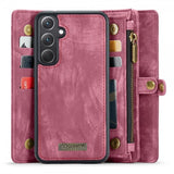 CaseMe Samsung Galaxy A35 Etui 008 Series Avtakbart Deksel Rød
