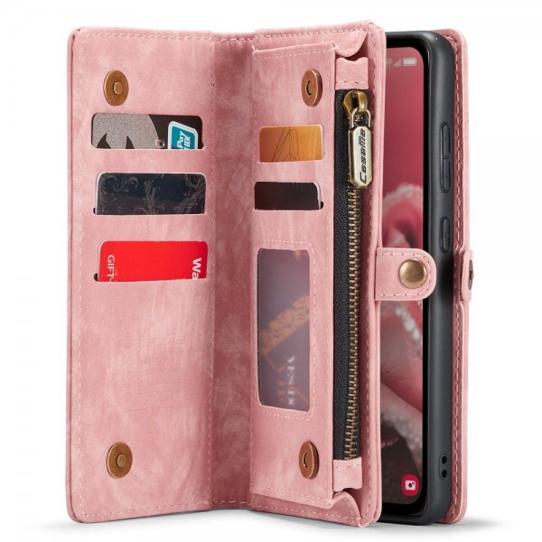 CaseMe Samsung Galaxy A35 Etui 008 Series Avtakbart Deksel Rosa