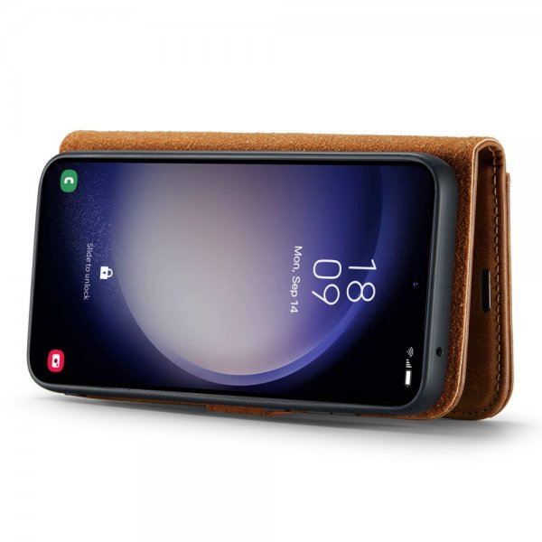 Dg.Ming Samsung Galaxy A35 Etui Avtagbart Deksel Brun
