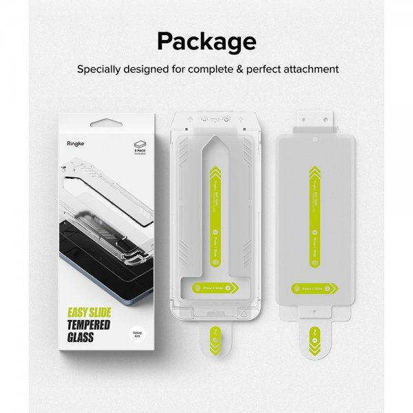 Ringke Samsung Galaxy A35 Skjermbeskytter Easy Slide 2-pakning
