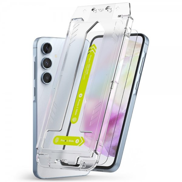 Ringke Samsung Galaxy A35 Skjermbeskytter Easy Slide 2-pakning