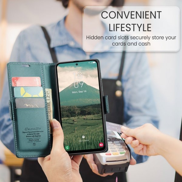 CaseMe Samsung Galaxy A36 Etui 023 Series Grønn