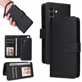 Betopnice Samsung Galaxy A36 Etui Avtagbart Deksel 005 Svart