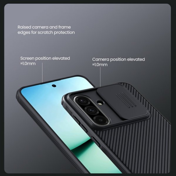Nillkin Samsung Galaxy A36 Deksel CamShield Pro Svart