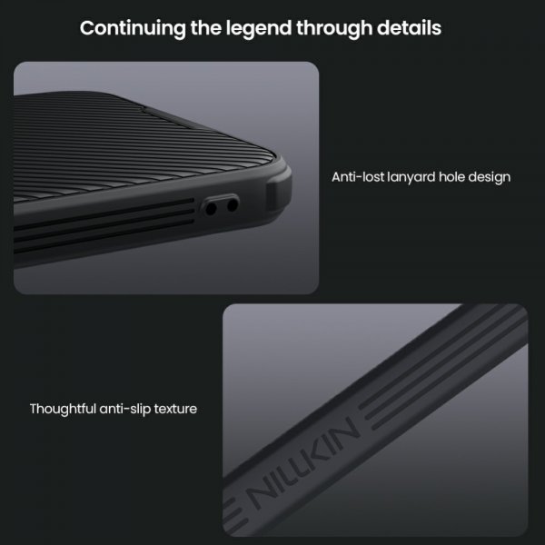 Nillkin Samsung Galaxy A36 Deksel CamShield Pro Svart