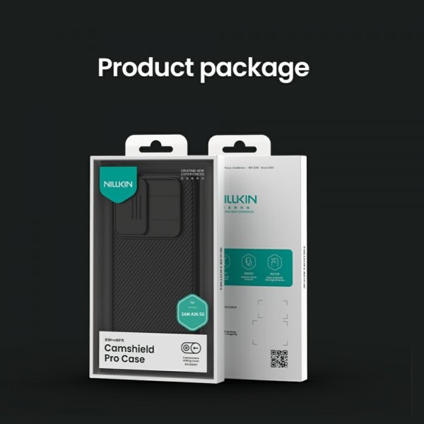 Nillkin Samsung Galaxy A36 Deksel CamShield Pro Svart