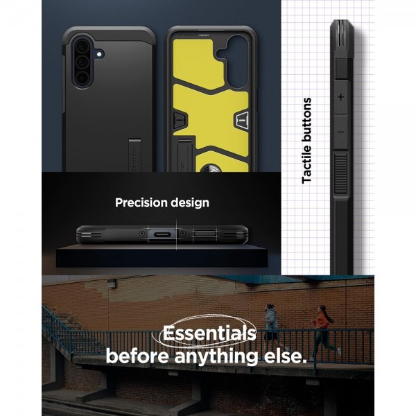 Spigen Samsung Galaxy A36 Deksel Tough Armor Svart