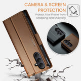 CaseMe Samsung Galaxy A37 Etui 023 Series Brun