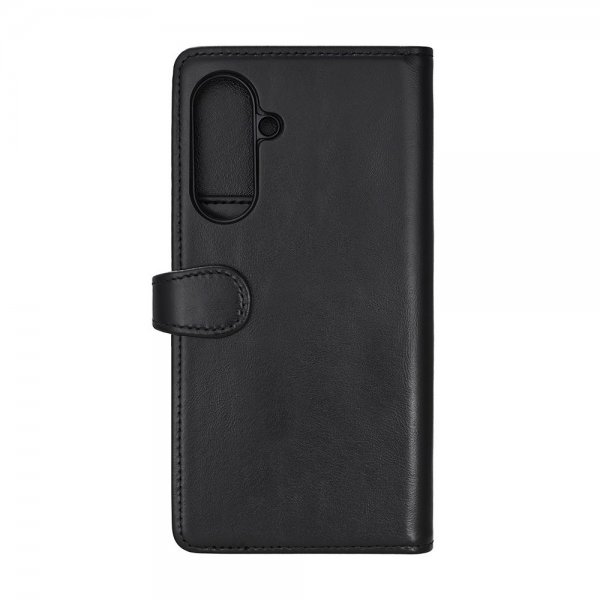 Buffalo Samsung Galaxy A37 Etui 2-i-1 Ekte skinn 3 Kortlomme Svart