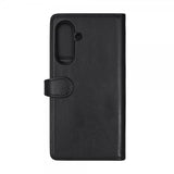 Buffalo Samsung Galaxy A37 Etui 2-i-1 Ekte skinn 3 Kortlomme Svart