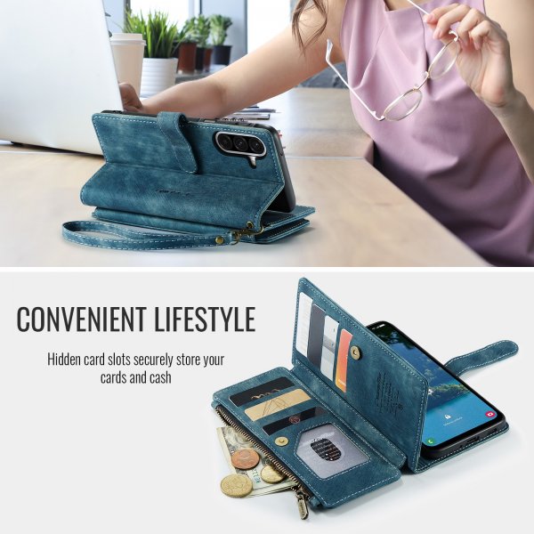 CaseMe Samsung Galaxy A37 Etui C30 Series Blå