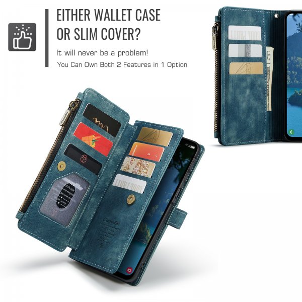 CaseMe Samsung Galaxy A37 Etui C30 Series Blå