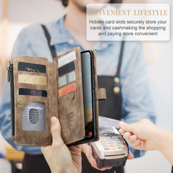CaseMe Samsung Galaxy A37 Etui C30 Series Brun