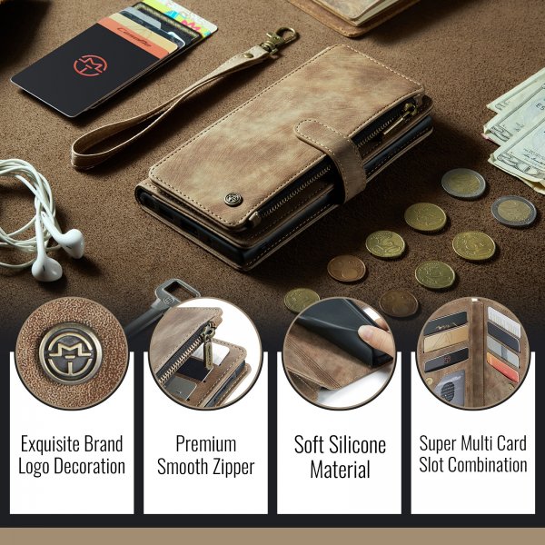 CaseMe Samsung Galaxy A37 Etui C30 Series Brun