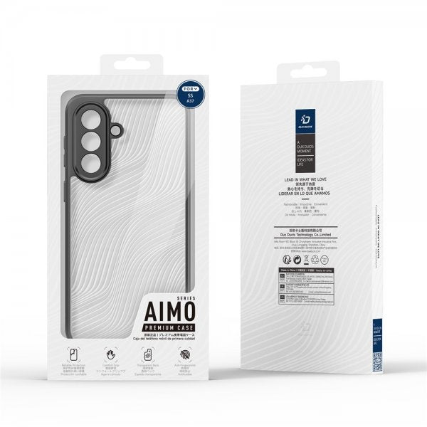 Dux Ducis Samsung Galaxy A37 Deksel Aimo Series Svart