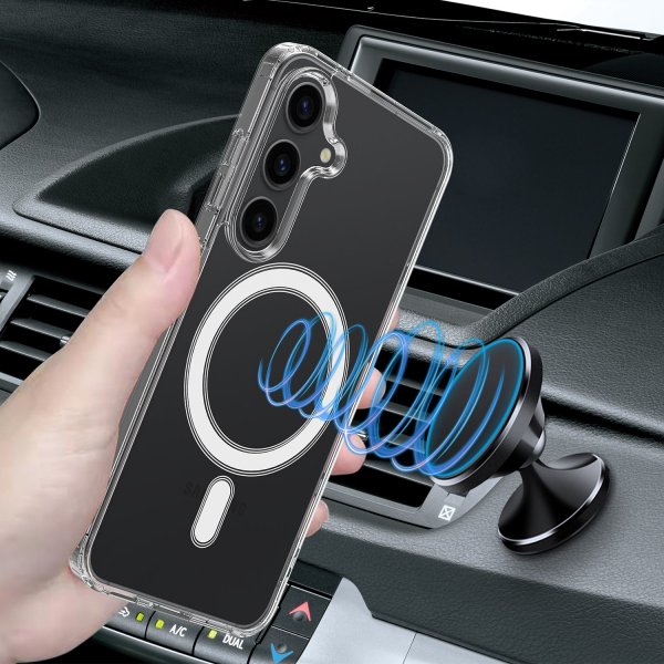 Nordic Covers Samsung Galaxy A37 Deksel Feather Series MagSafe Transparent