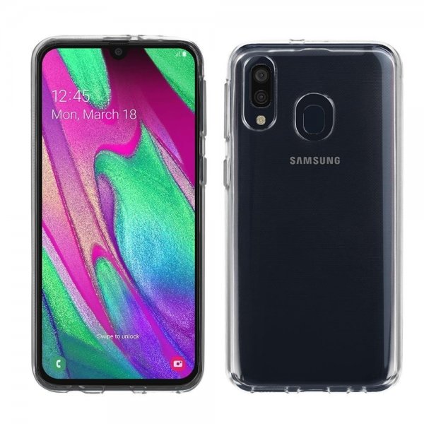 Krusell Samsung Galaxy A40 Deksel SoftCover Transparent