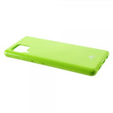 Mercury Samsung Galaxy A42 5G Deksel Jelly Glitter Grønn