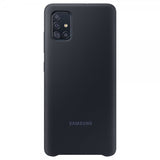 Samsung Original Galaxy A51 Deksel Silikoni Cover Svart