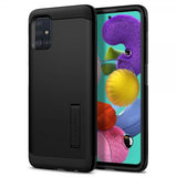 Spigen Samsung Galaxy A51 Deksel Tough Armor Svart