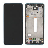 Samsung Samsung Galaxy A52 4G/5G Skjerm med LCD Display Original - Blå