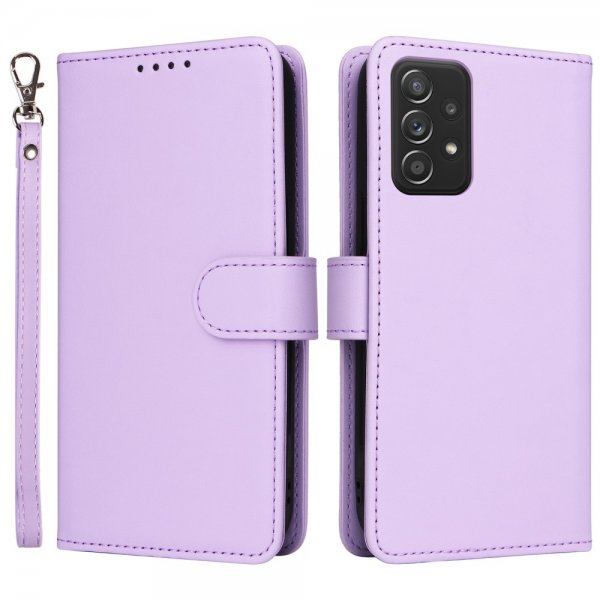 Betopnice Samsung Galaxy A52/A52s 5G Etui Avtagbart Deksel 005 Lilla