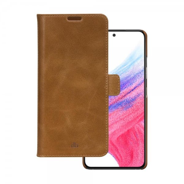 dbramante1928 Samsung Galaxy A53 5G Etui Lynge Avtakbart Deksel Tan