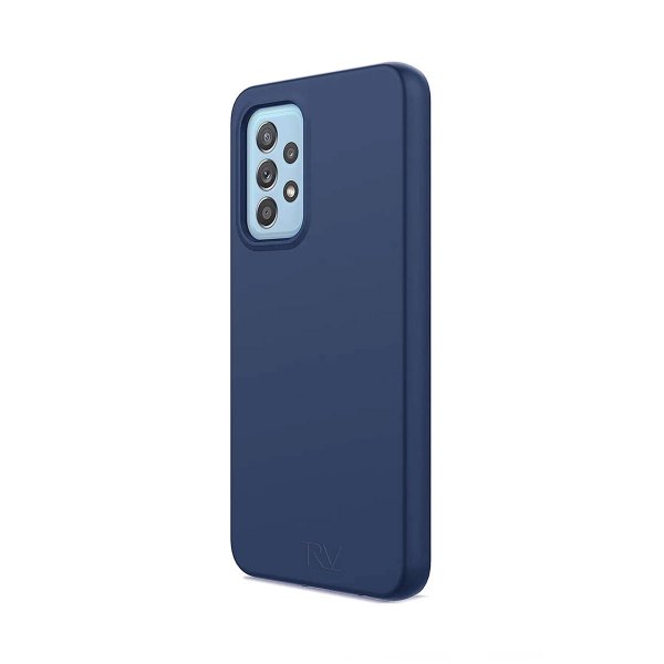 Rvelon Samsung Galaxy A53 5G Deksel Silikon Blå
