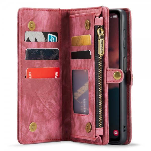 CaseMe Samsung Galaxy A54 5G Etui 008 Series Avtakbart Deksel Rød