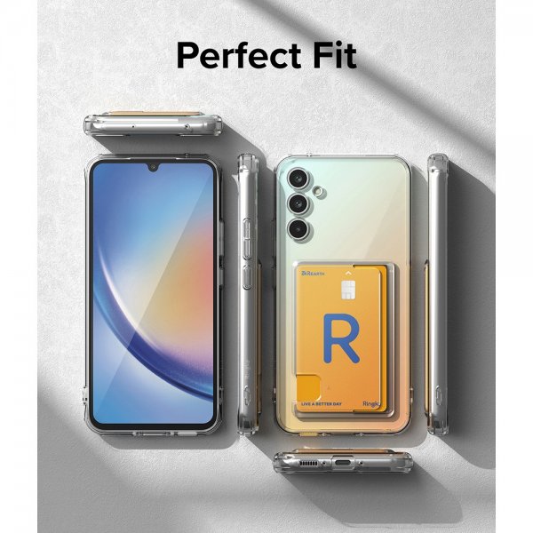 Ringke Samsung Galaxy A54 5G Deksel Fusion Card Clear