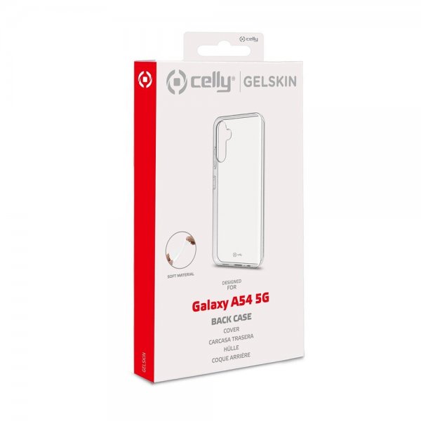 Celly Samsung Galaxy A54 5G Deksel GELSKIN Klar