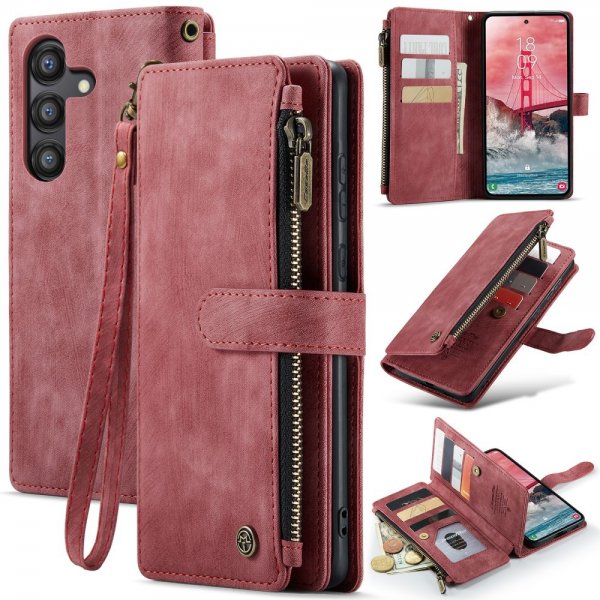 CaseMe Samsung Galaxy A55 Etui C30 Series Rød