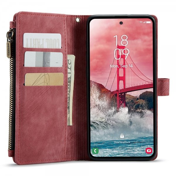 CaseMe Samsung Galaxy A55 Etui C30 Series Rød