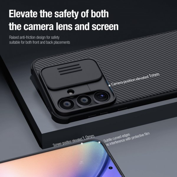 Nillkin Samsung Galaxy A55 Deksel CamShield Pro MagSafe Svart
