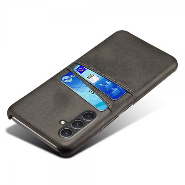 Samsung Galaxy A55 Deksel med To Kortlommer Svart