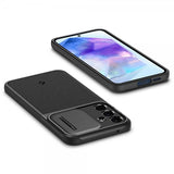 Spigen Samsung Galaxy A55 Deksel Optik Armor Svart