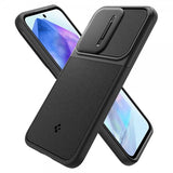Spigen Samsung Galaxy A55 Deksel Optik Armor Svart