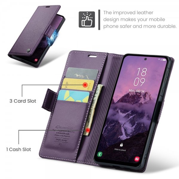 CaseMe Samsung Galaxy A56 Etui 023 Series Lilla