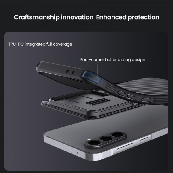 Nillkin Samsung Galaxy A56 Deksel CamShield Pro Svart